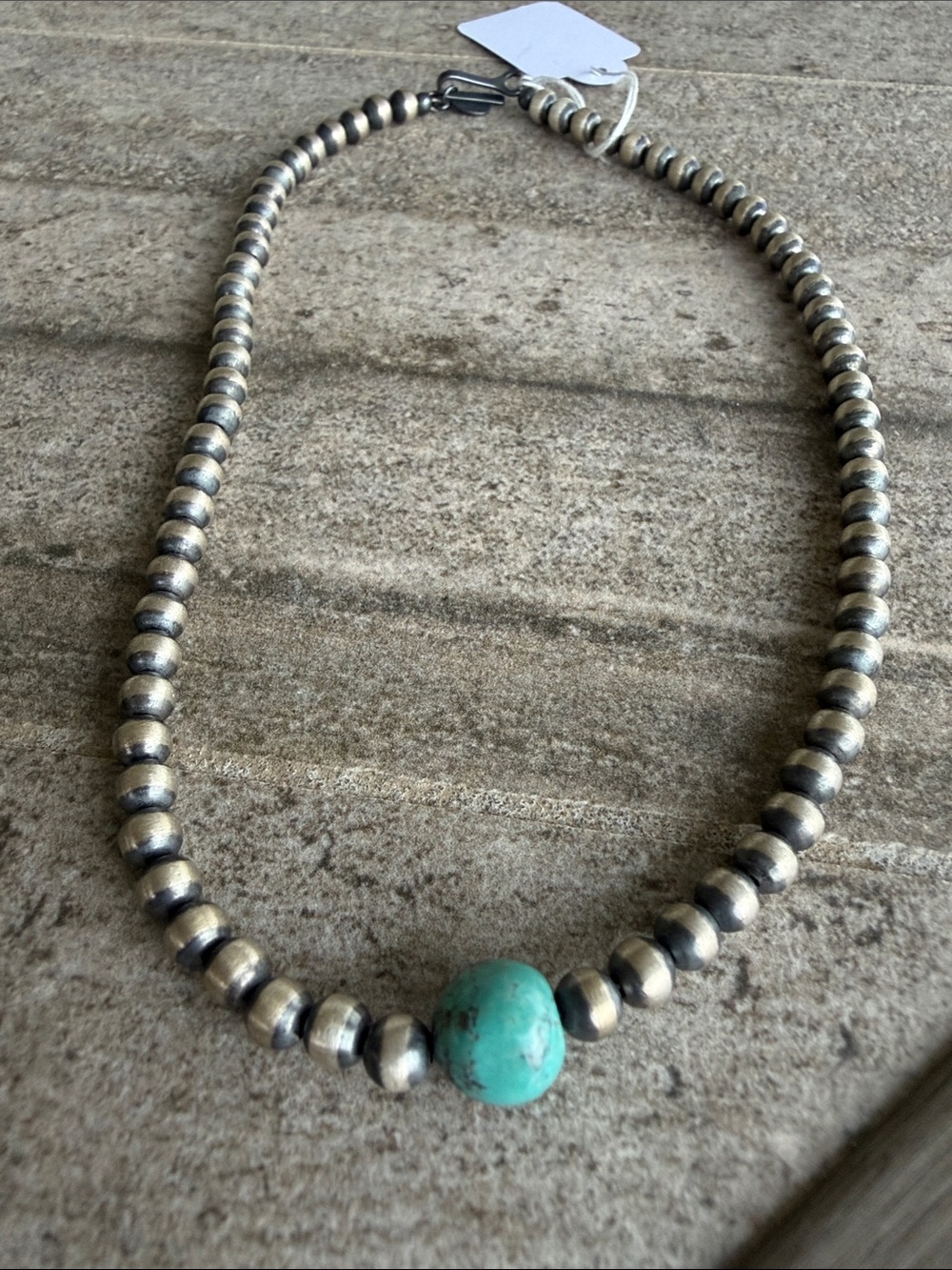 14” Navajo Pearl Necklace - Picture 2 of 5